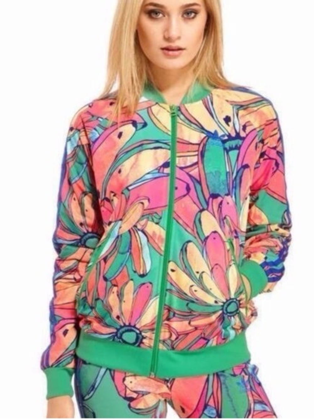 RARE size Med: adidas x Farm Rio Track Jacket
